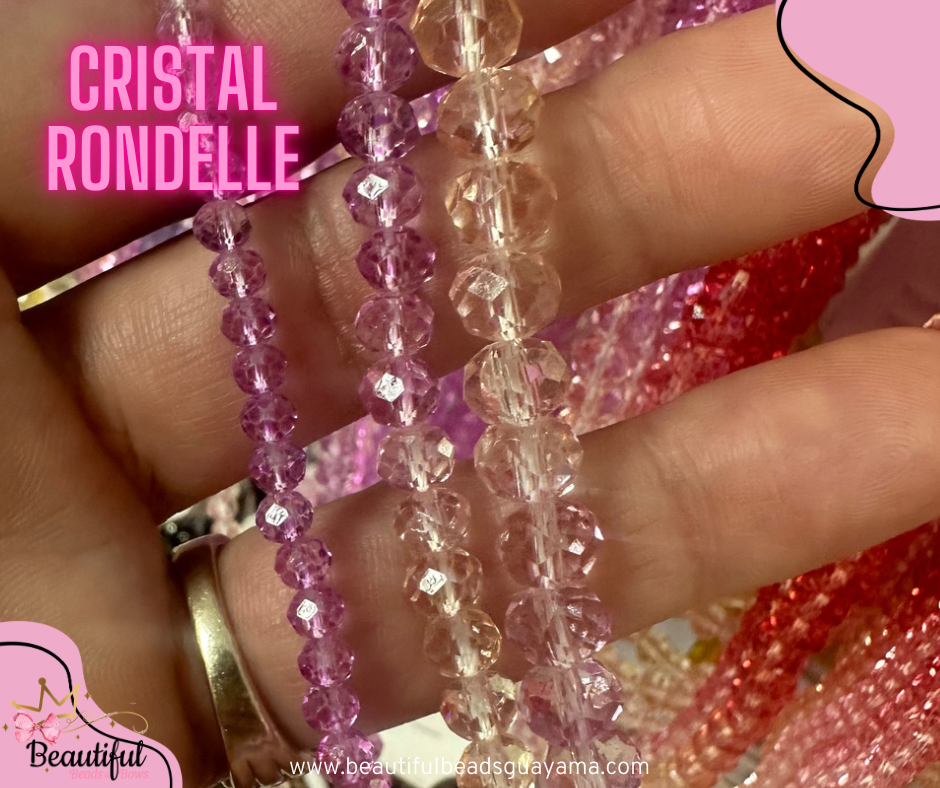 Rainbow Rondelle Crystal