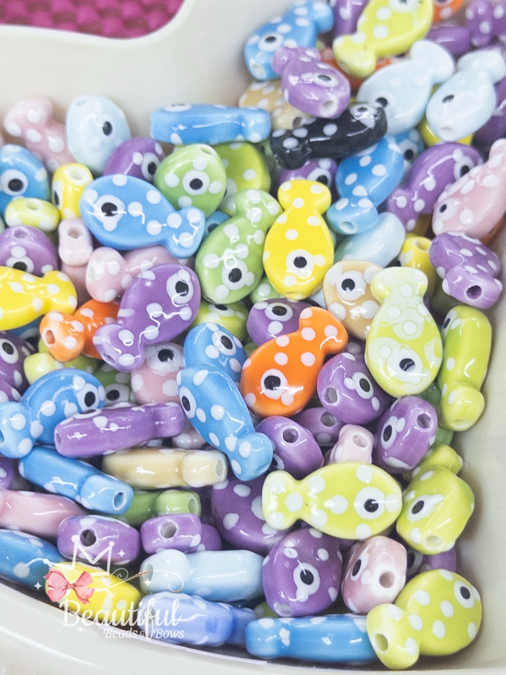 Fish Beads Porcelana