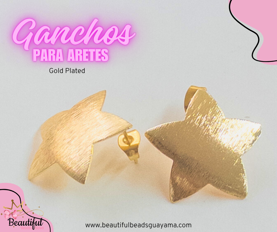 18KGP Star Ea Stud Par