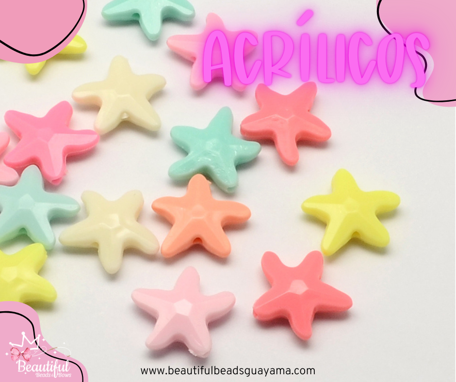 Acrylic Starfish 12pc