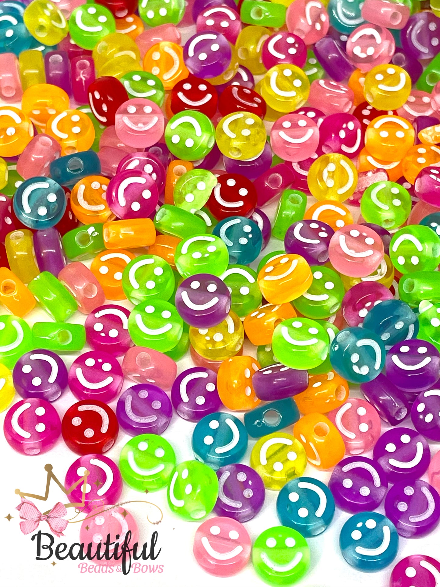 Happy Face Beads