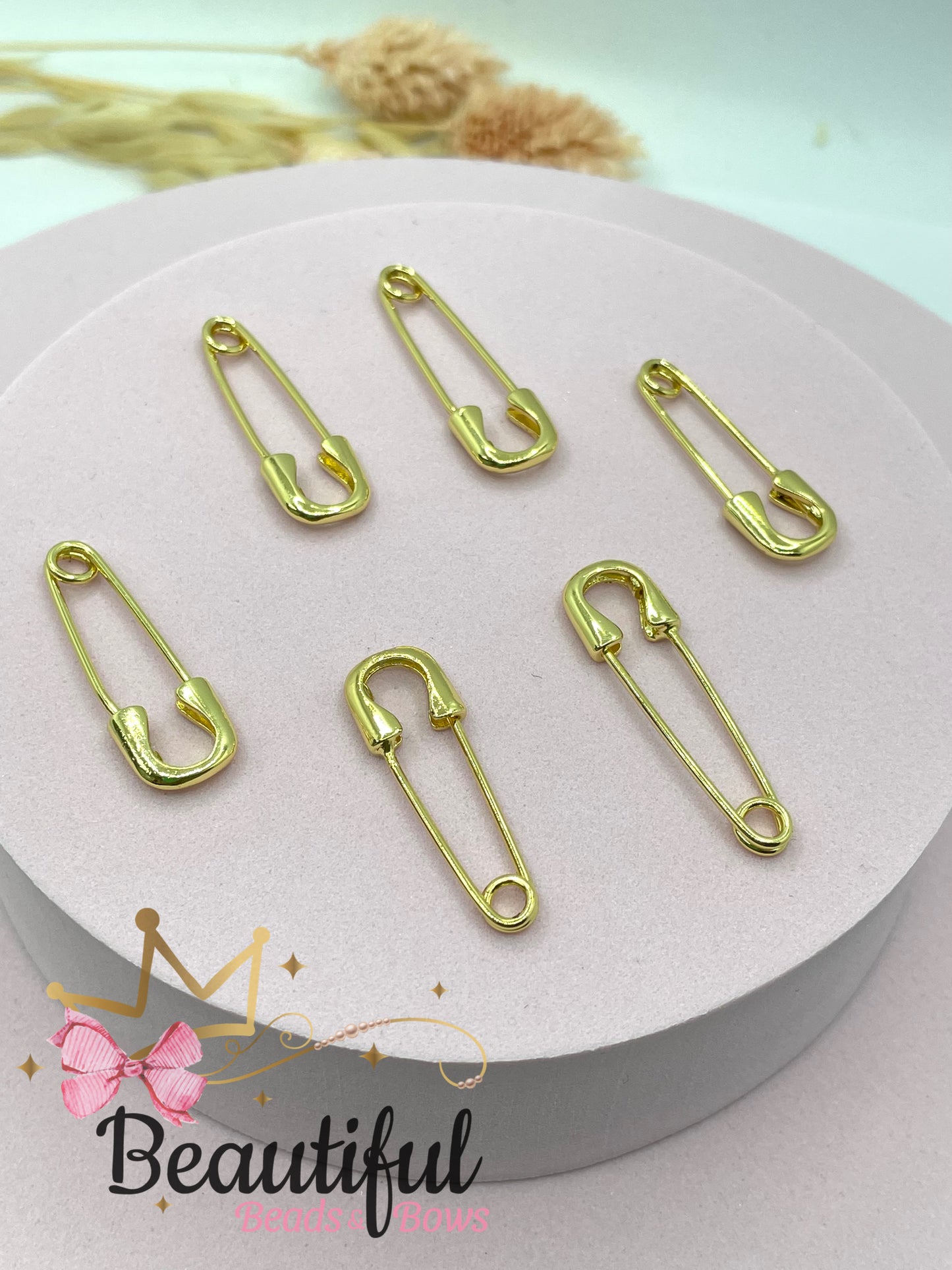 18K Safety-pin 1”
