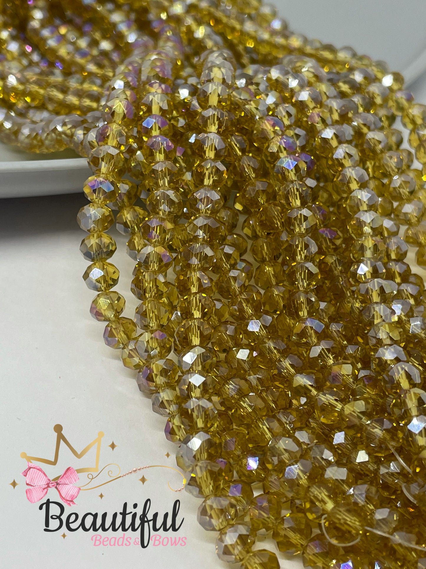 Cristal Rondelle 6mm