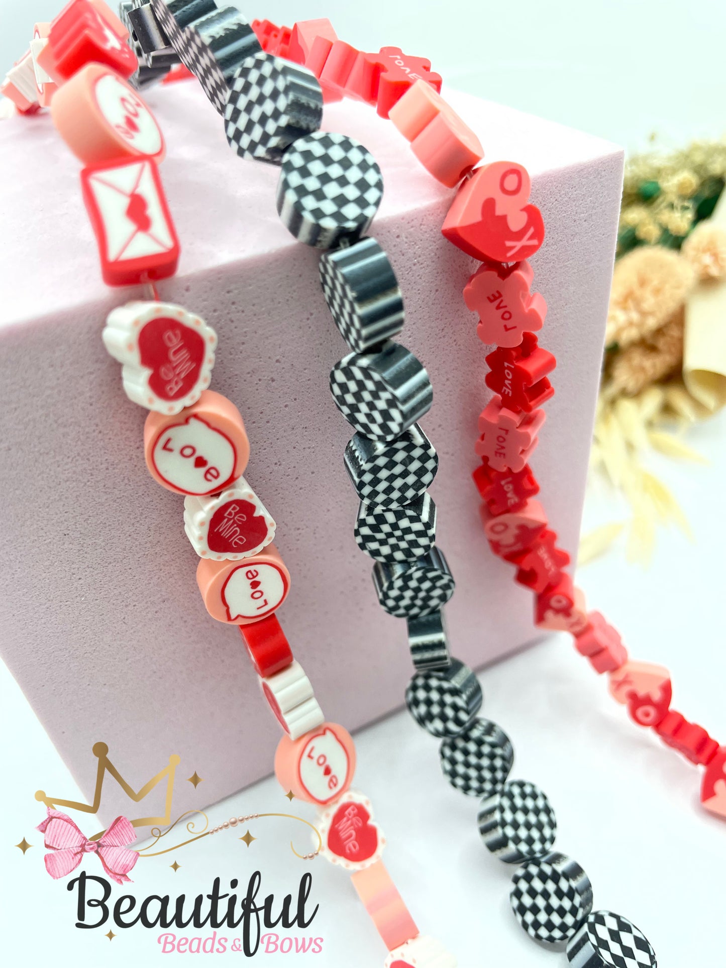 Polymer Clay Strand Beads