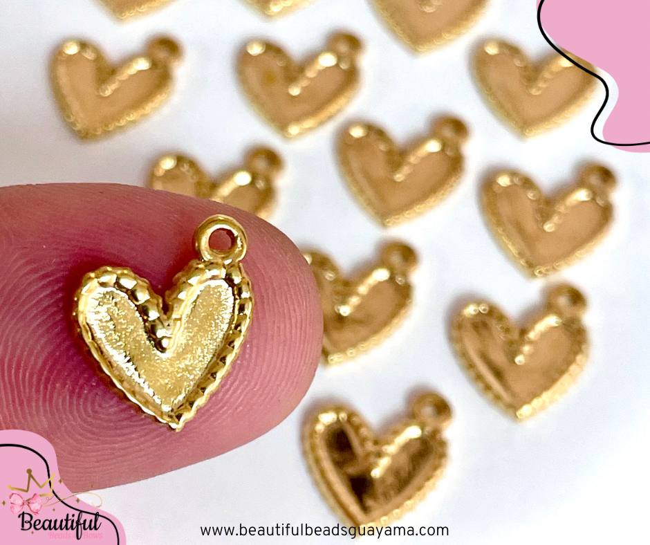 SS304G Setting Heart 12mm 1pc