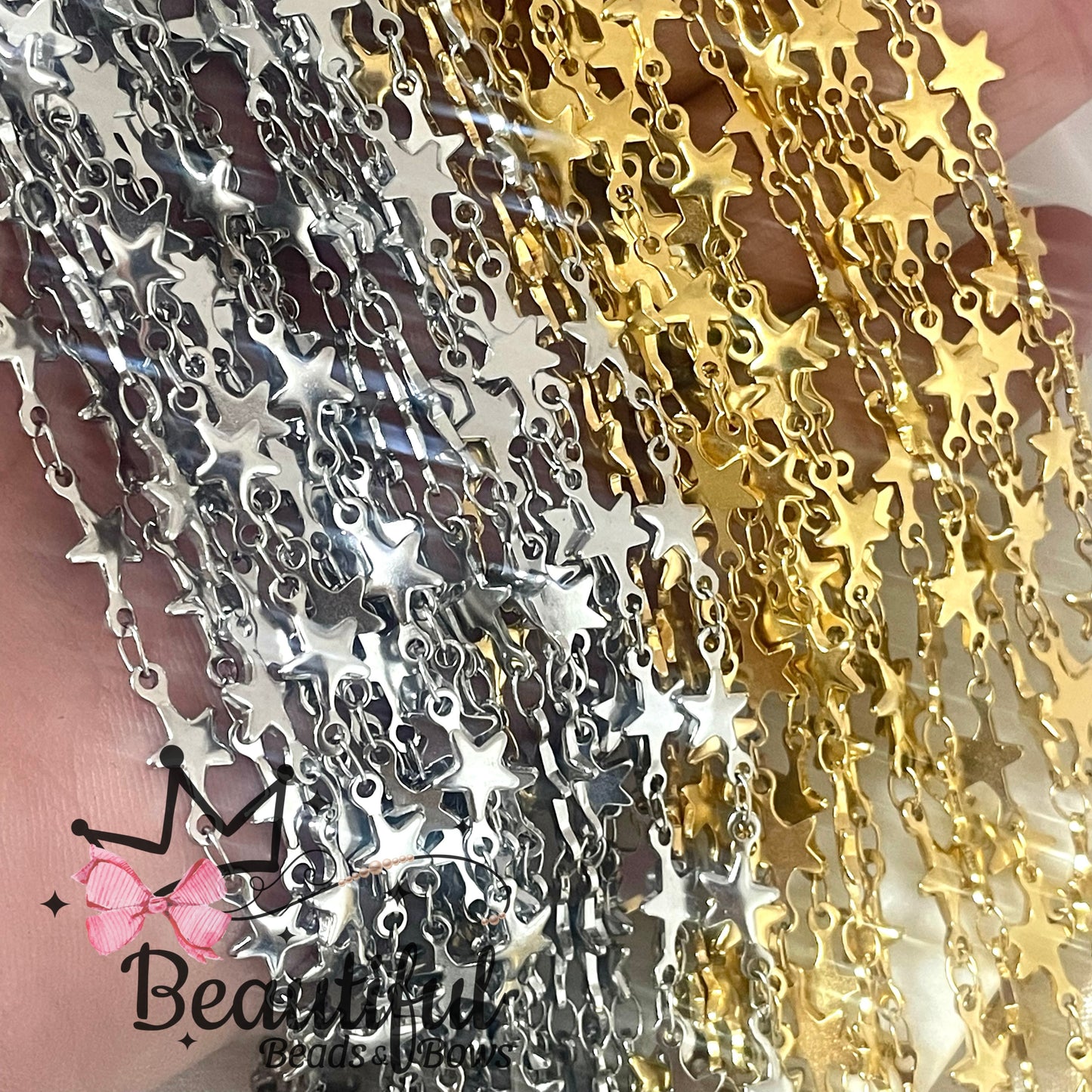 SS304 Star Chain 17.7”in