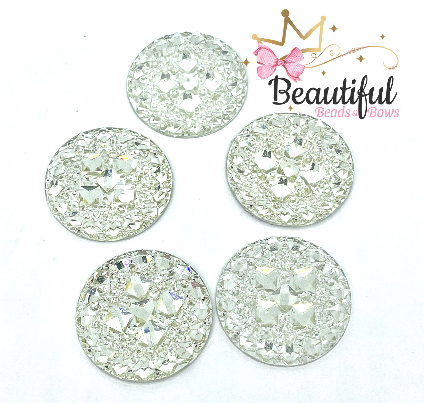 Clear Rhinestone Dots
