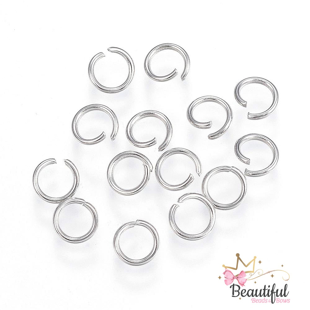 SS Argollas 7x0.8mm 15pcs