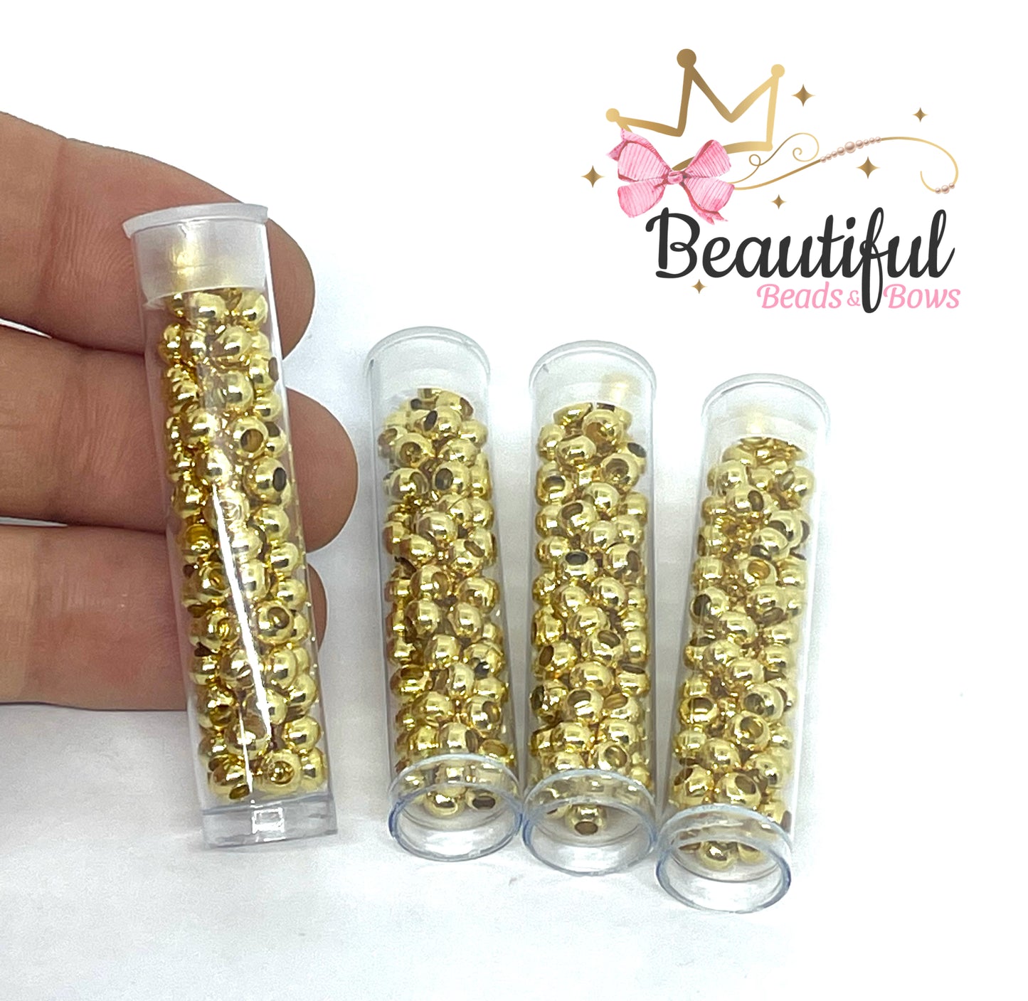 6/0 y 8/0 Metal Seed Bead (tubito pequeño)