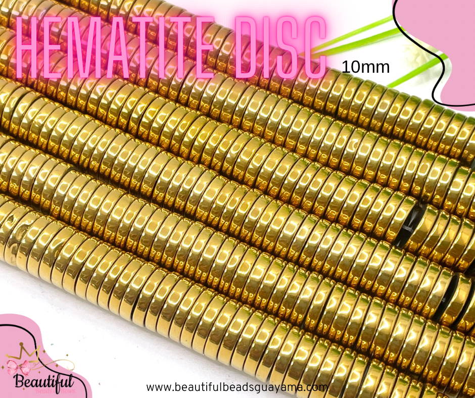 Hematite Disc 10x2mm