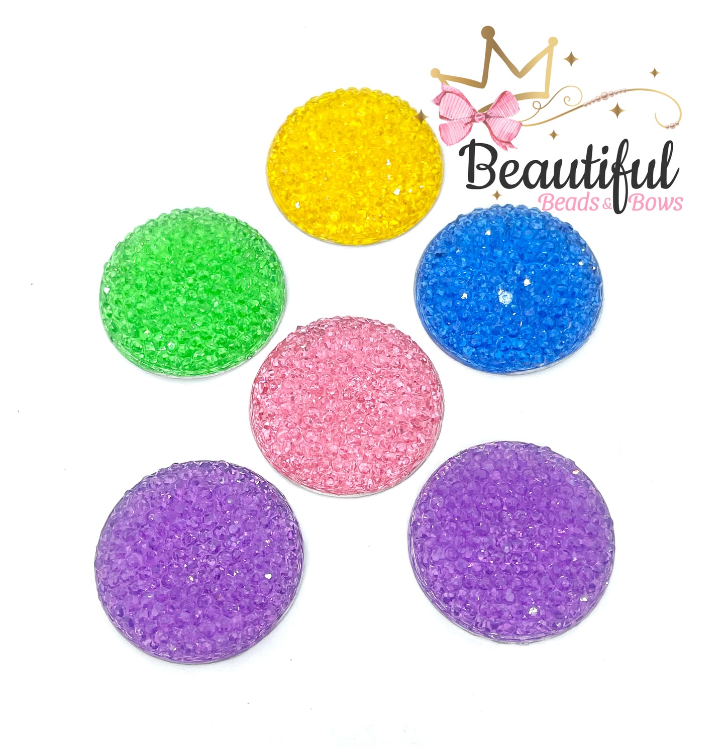 Multicolor Rhinestone Dots