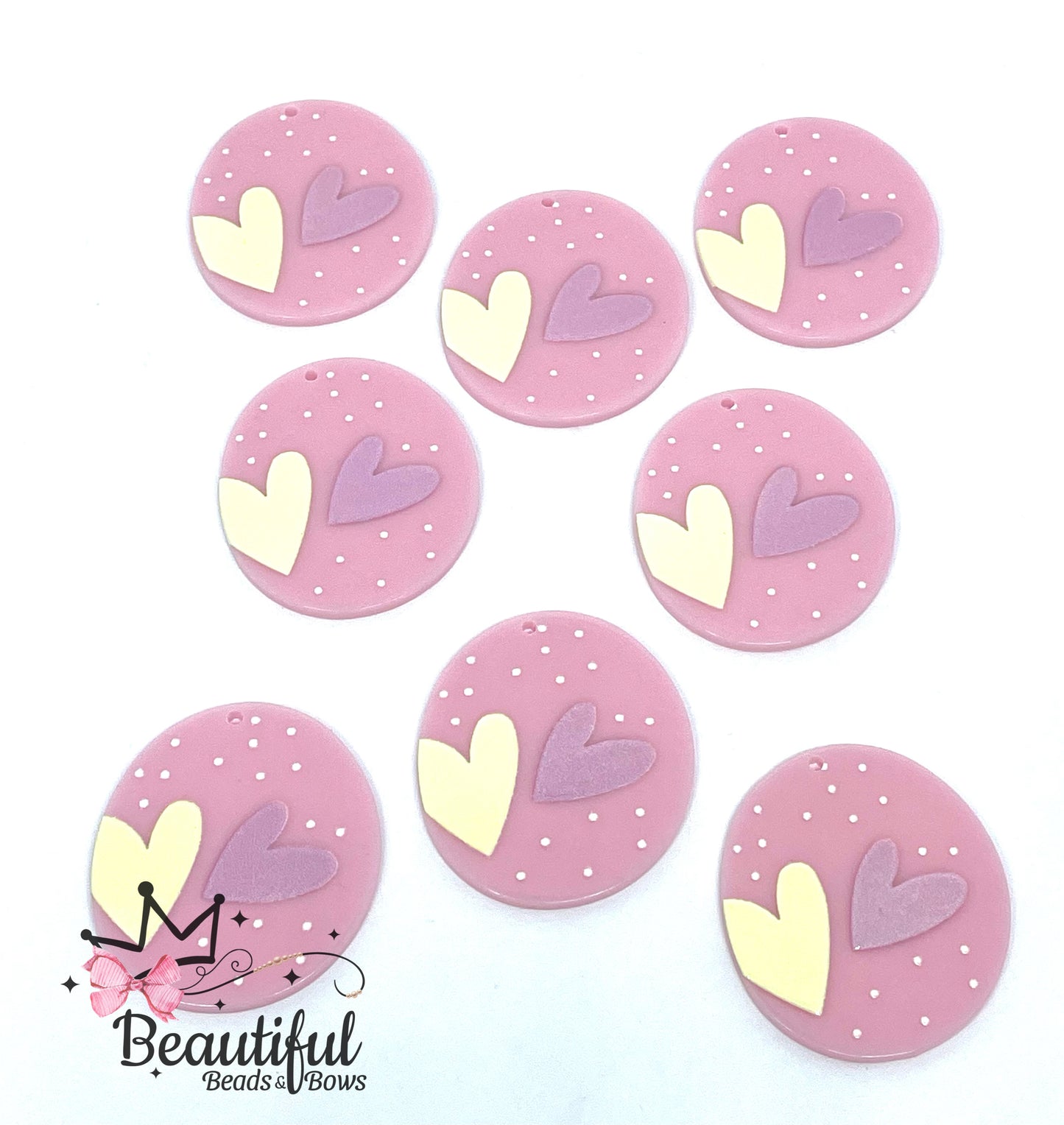 Dije Redondo con Corazón