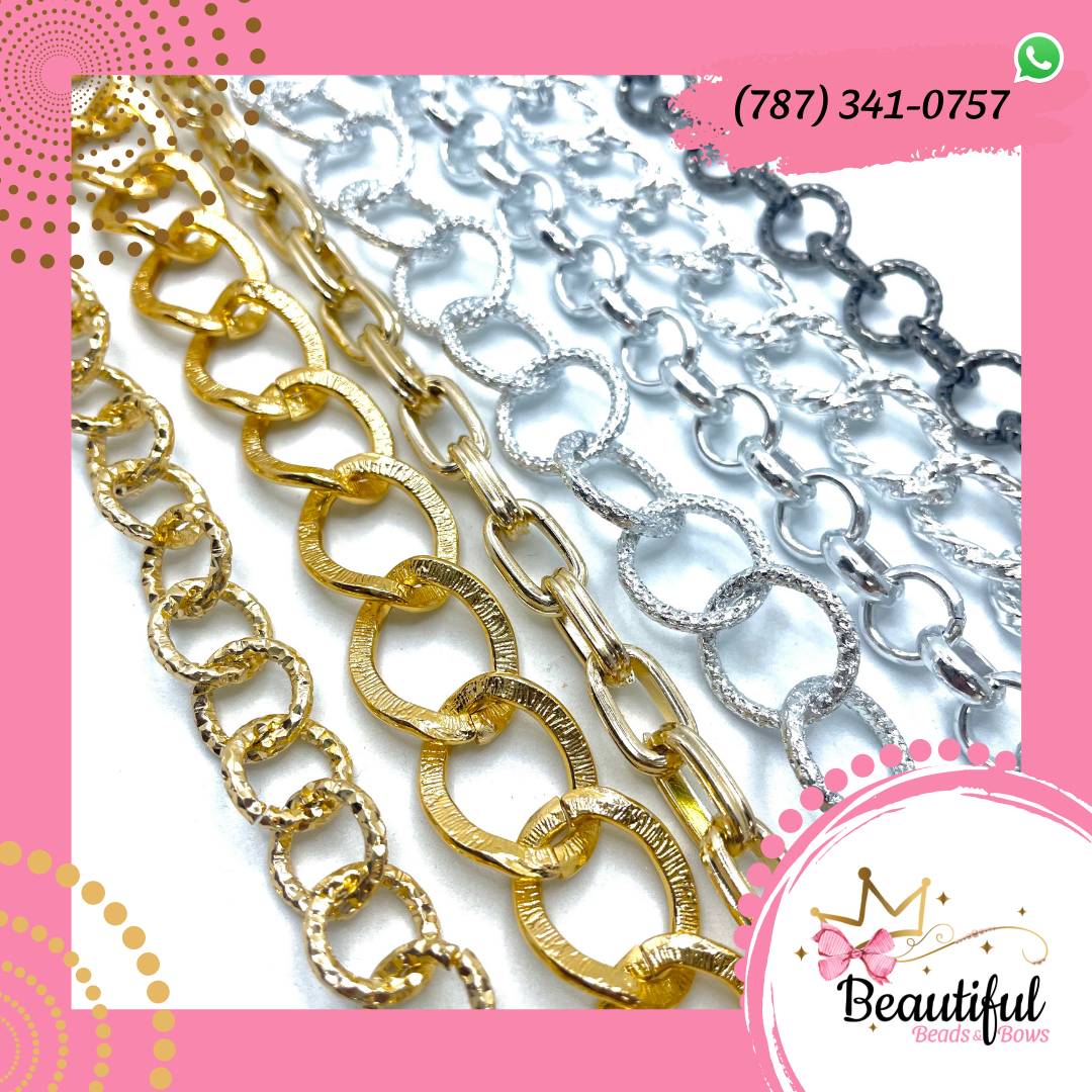 7 VENTAJAS PARA USAR CADENAS DE ALUMINIO EN TUS DISEÑOS DE BISUTERÍA