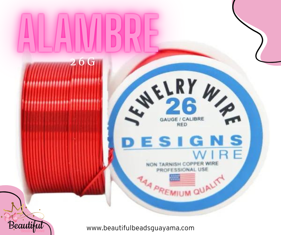 Alambre 26G en Colores 30yrd