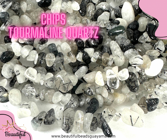 Chips Tourmaline Quartz