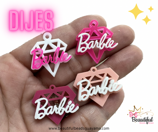 Dijes Barbie Diamond 1pc
