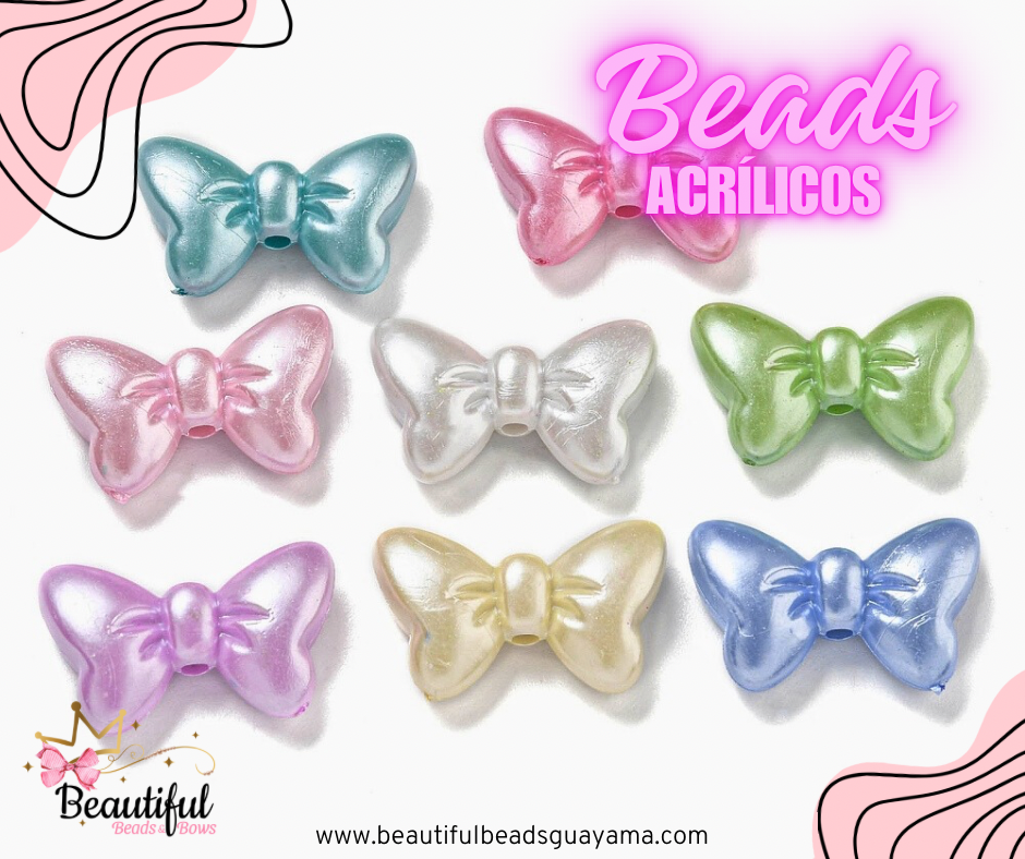 Acrylic Bowknot 12pc