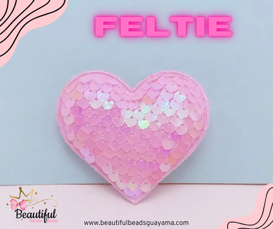 Heart Feltie 2pc