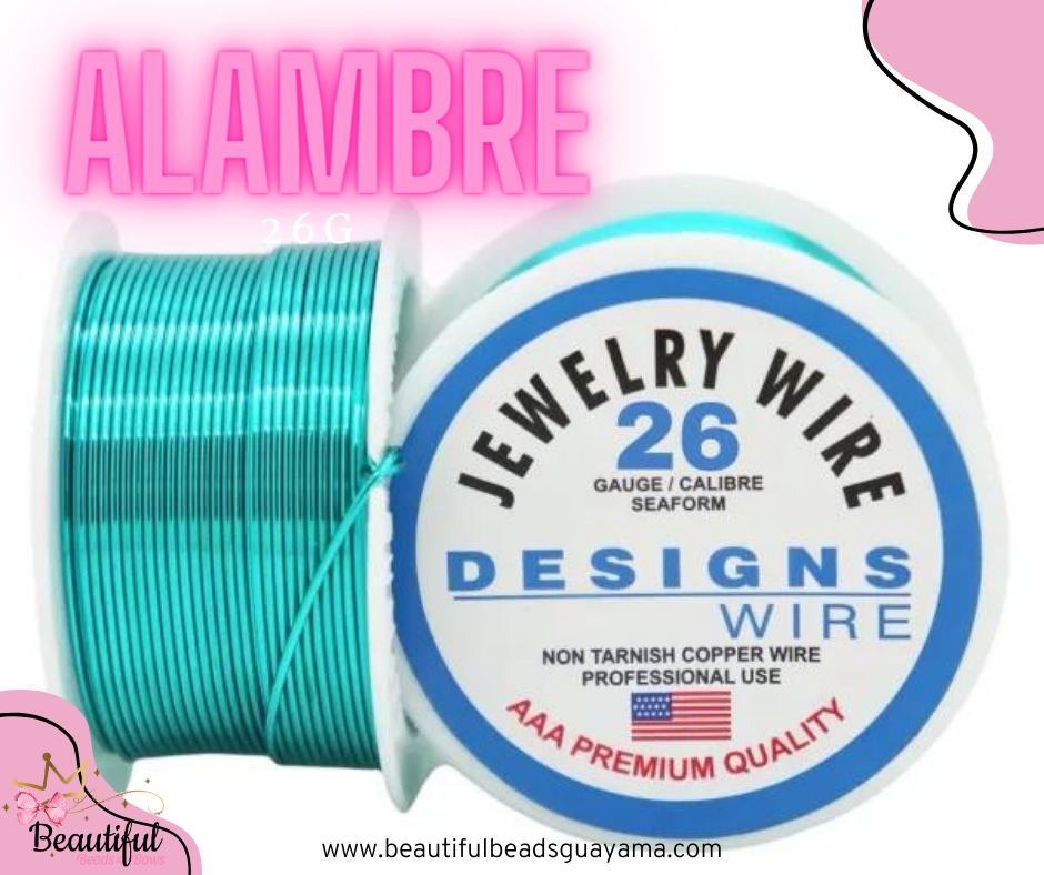 Alambre 26G en Colores 30yrd