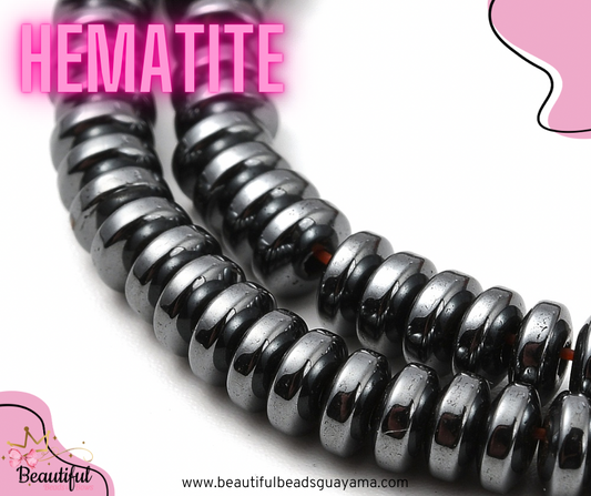 Black Hematite Disc 4mm