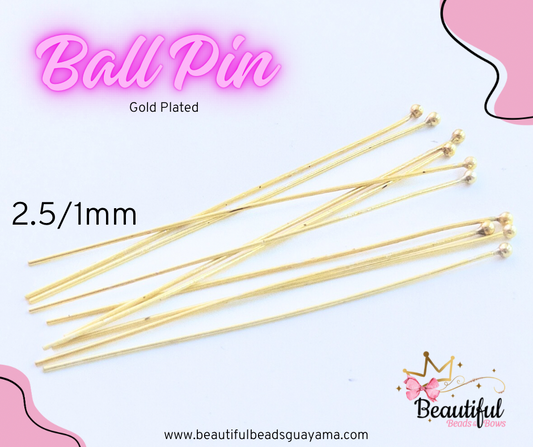 Ball Pin 2.5/1mm 10pc