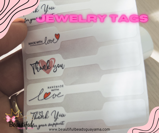Jewelry Tags 100pc