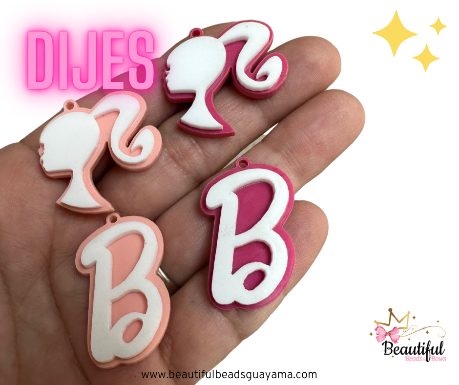 Dijes Barbie 3D 1pc