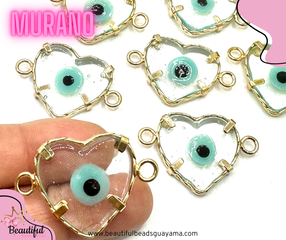 Murano Heart Connector