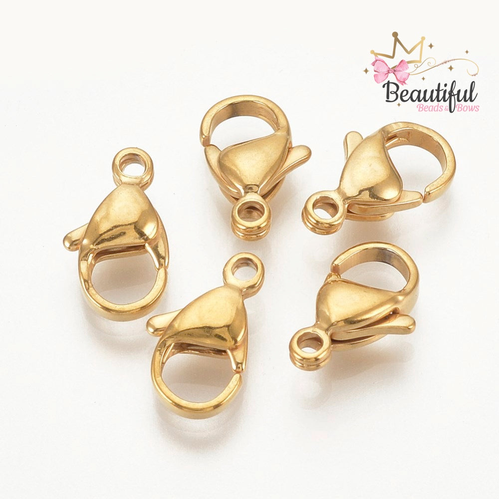 SS304G Cierre Lobster 9mm 8pc