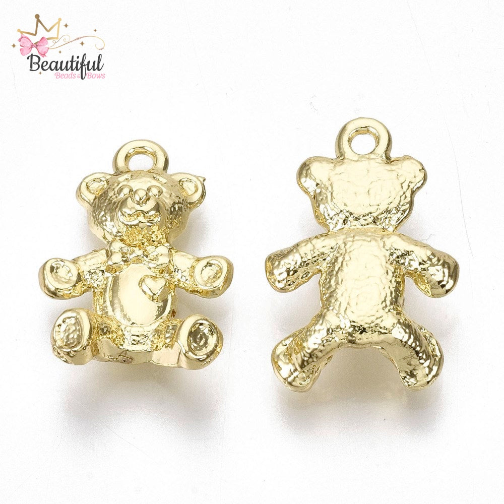 Alloy Bear Pendant