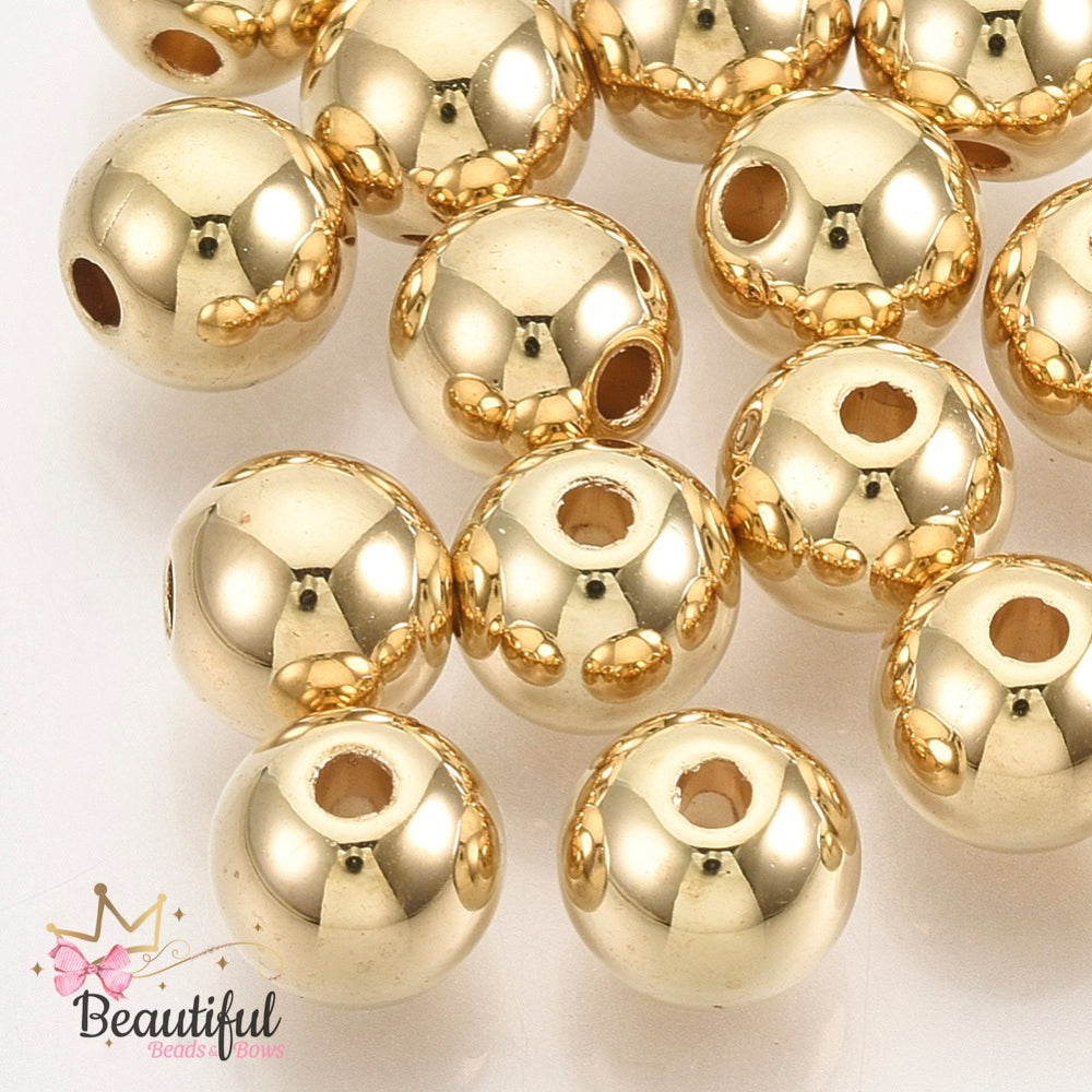 CCB Acrylic Round Beads 8mm 40pc