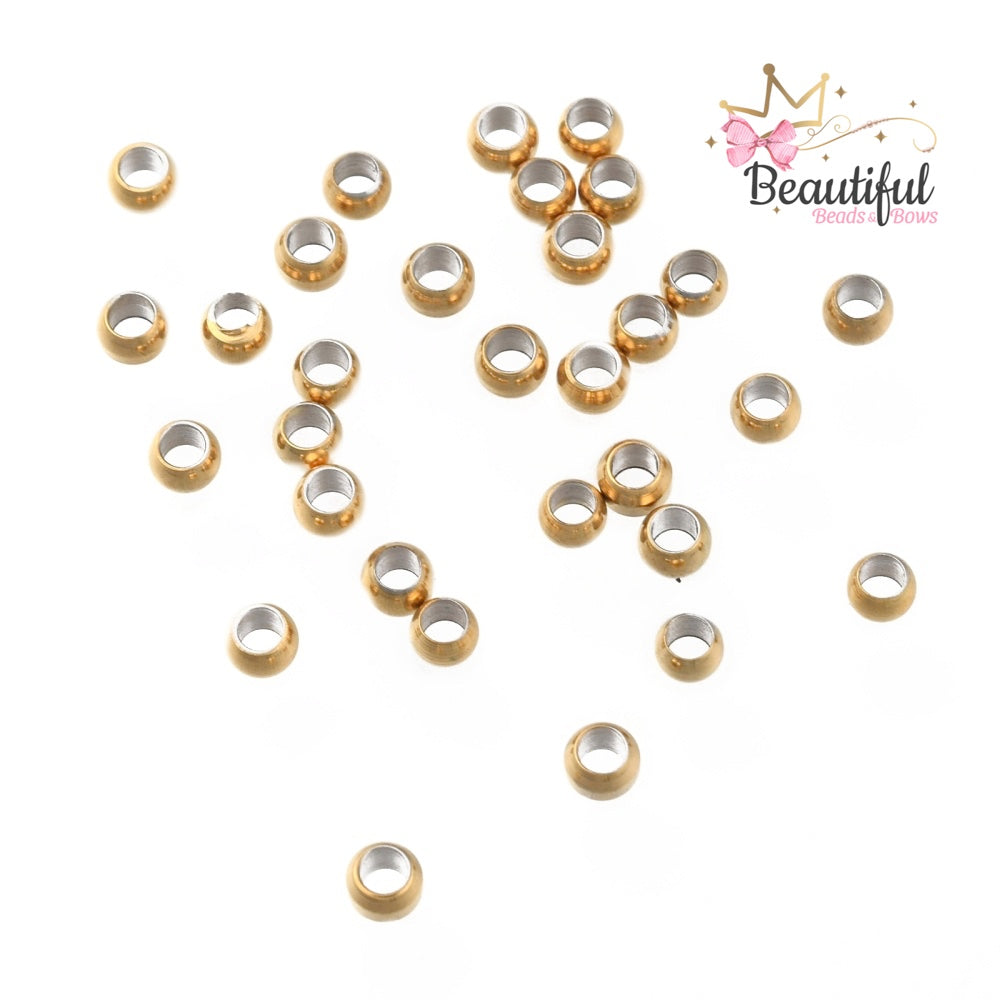 SS304G Spacer Beads 20pc