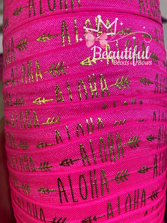 Elástico foe "Aloha"