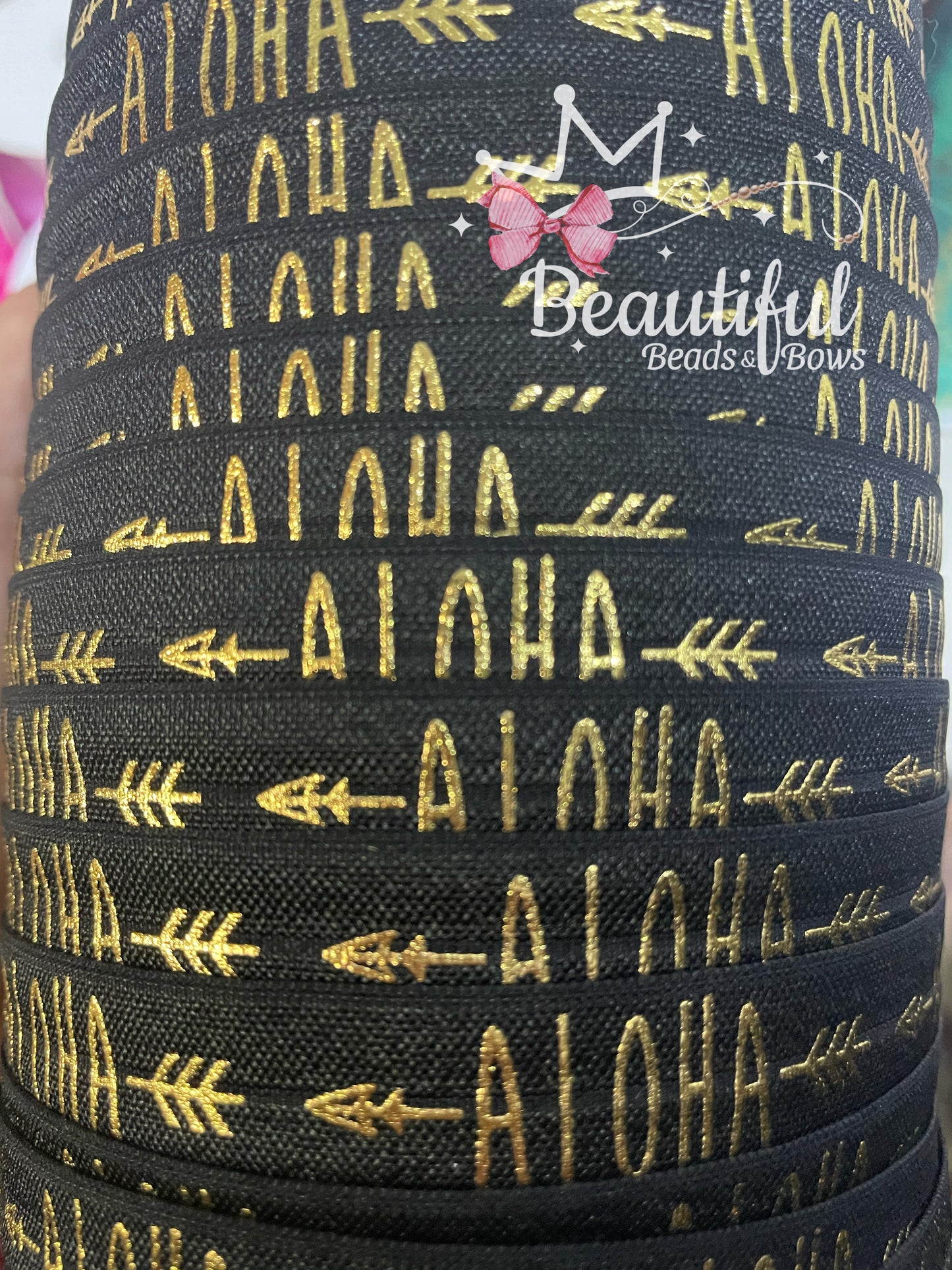 Elástico foe "Aloha"