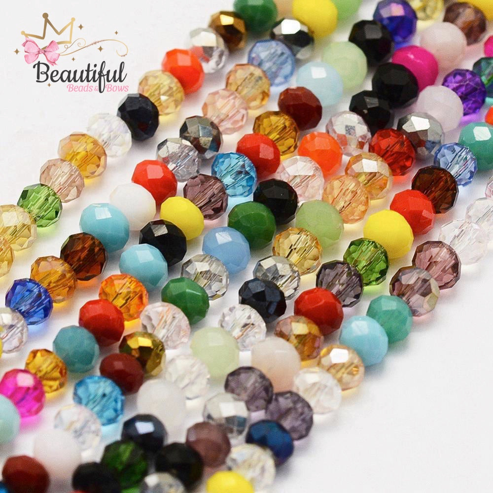 Cristal Rondel Multi (4mm)