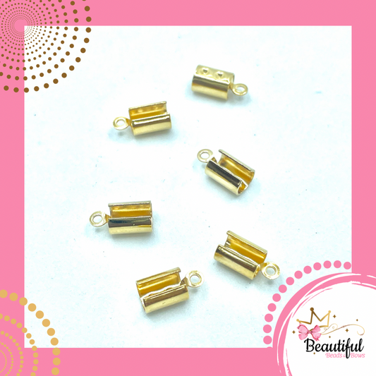 SS304 Folding Crimp Ends 3.5mm