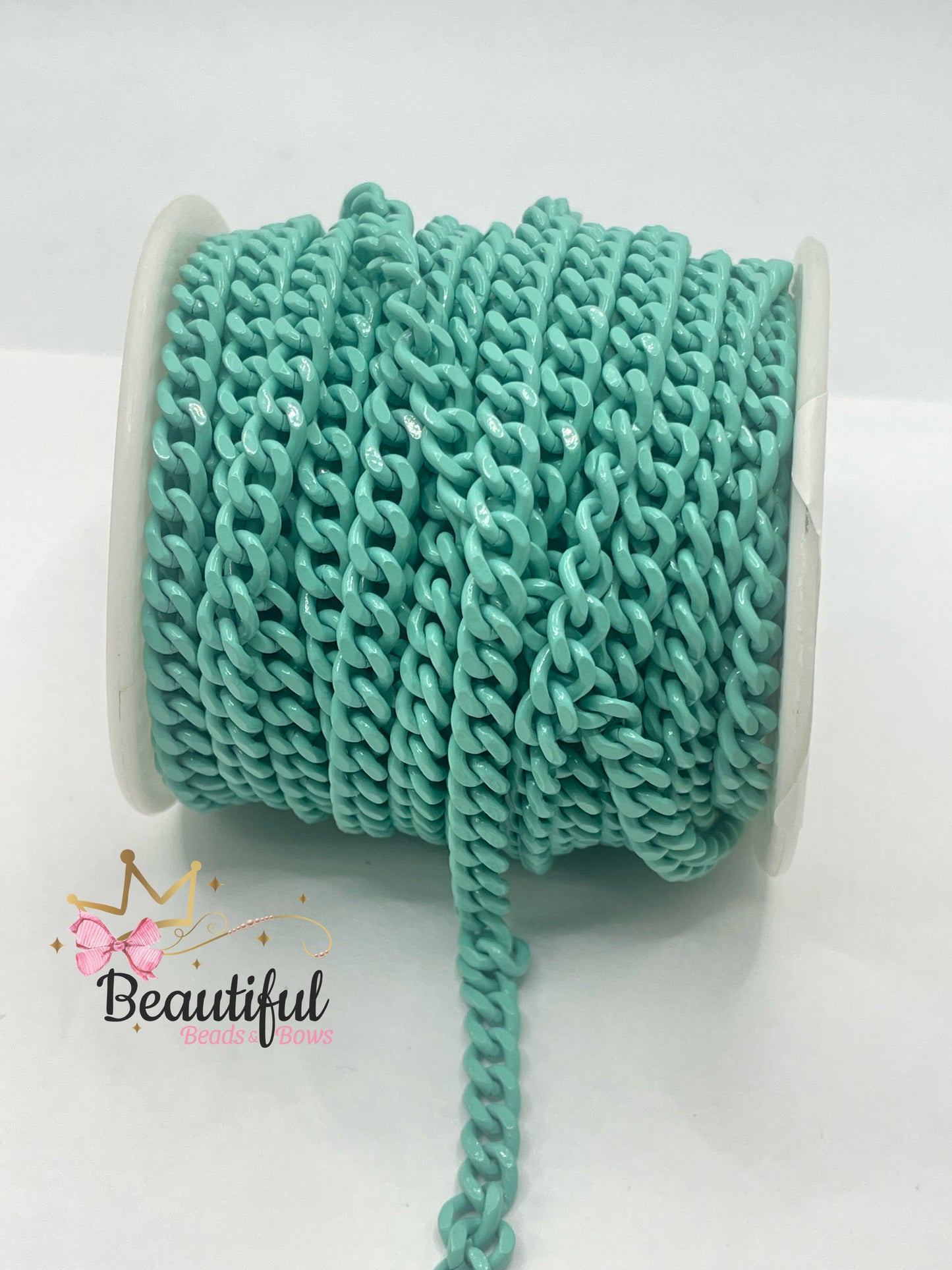 Enamel Cuban Style Chain Ft.