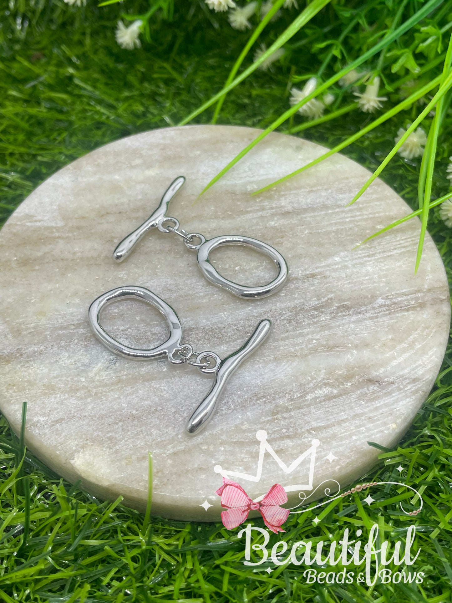 Cierre Toggle Bar 18k