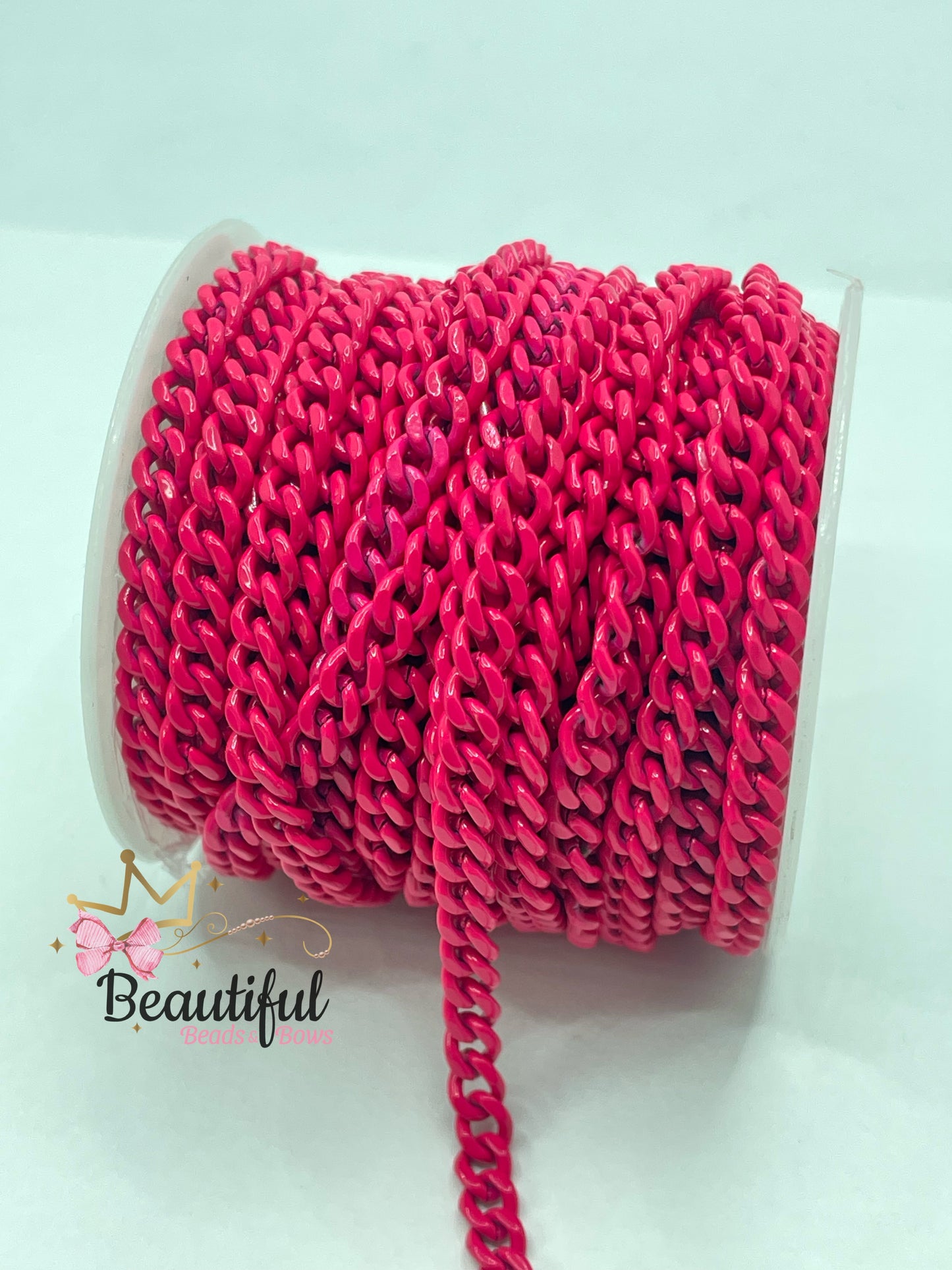 Enamel Cuban Style Chain Ft.