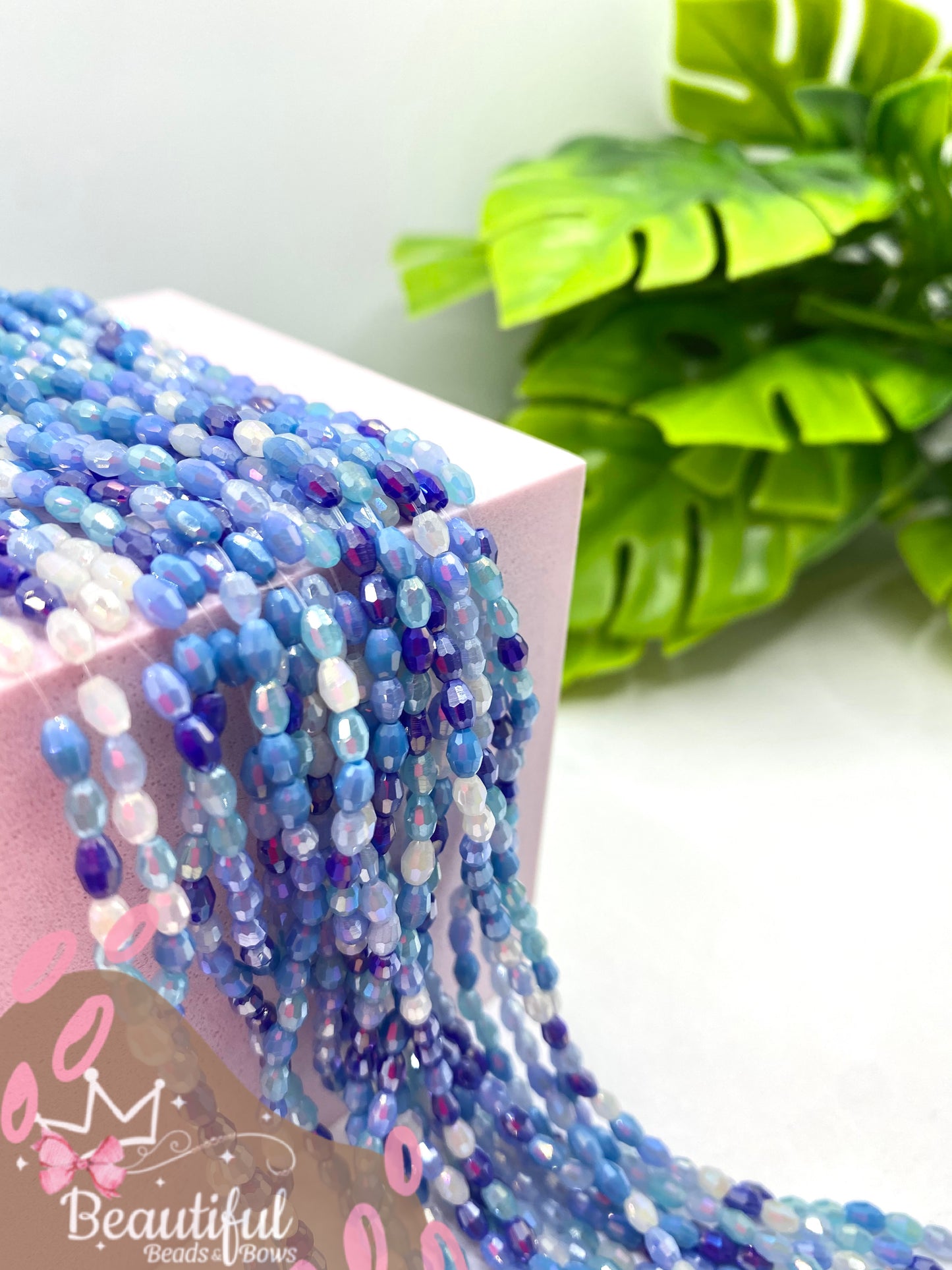 Crystal Faceted Rice