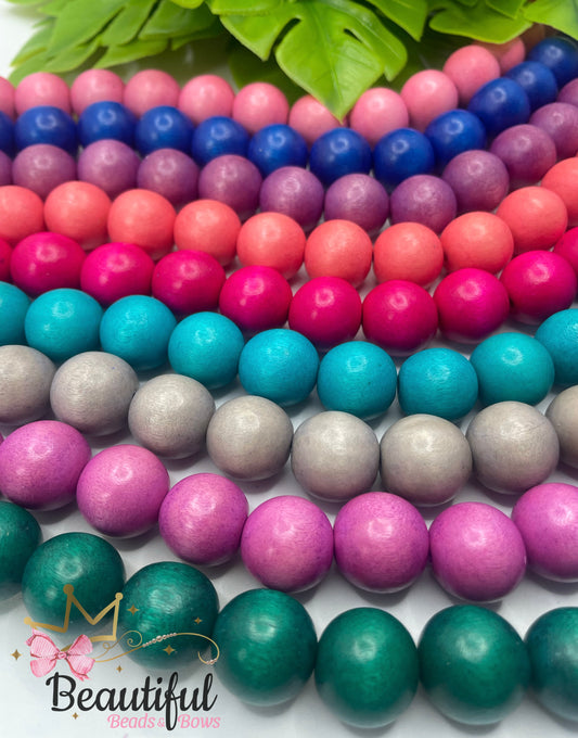 Wood Beads 16mm