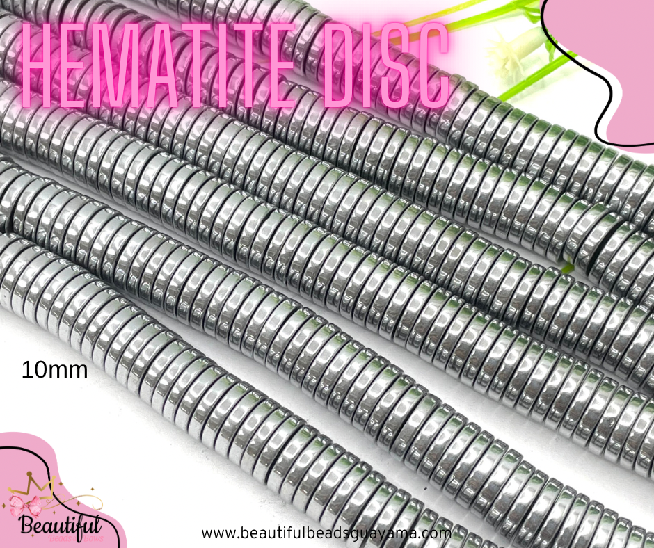 Hematite Disc 10x2mm