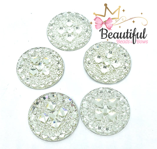 Clear Rhinestone Dots