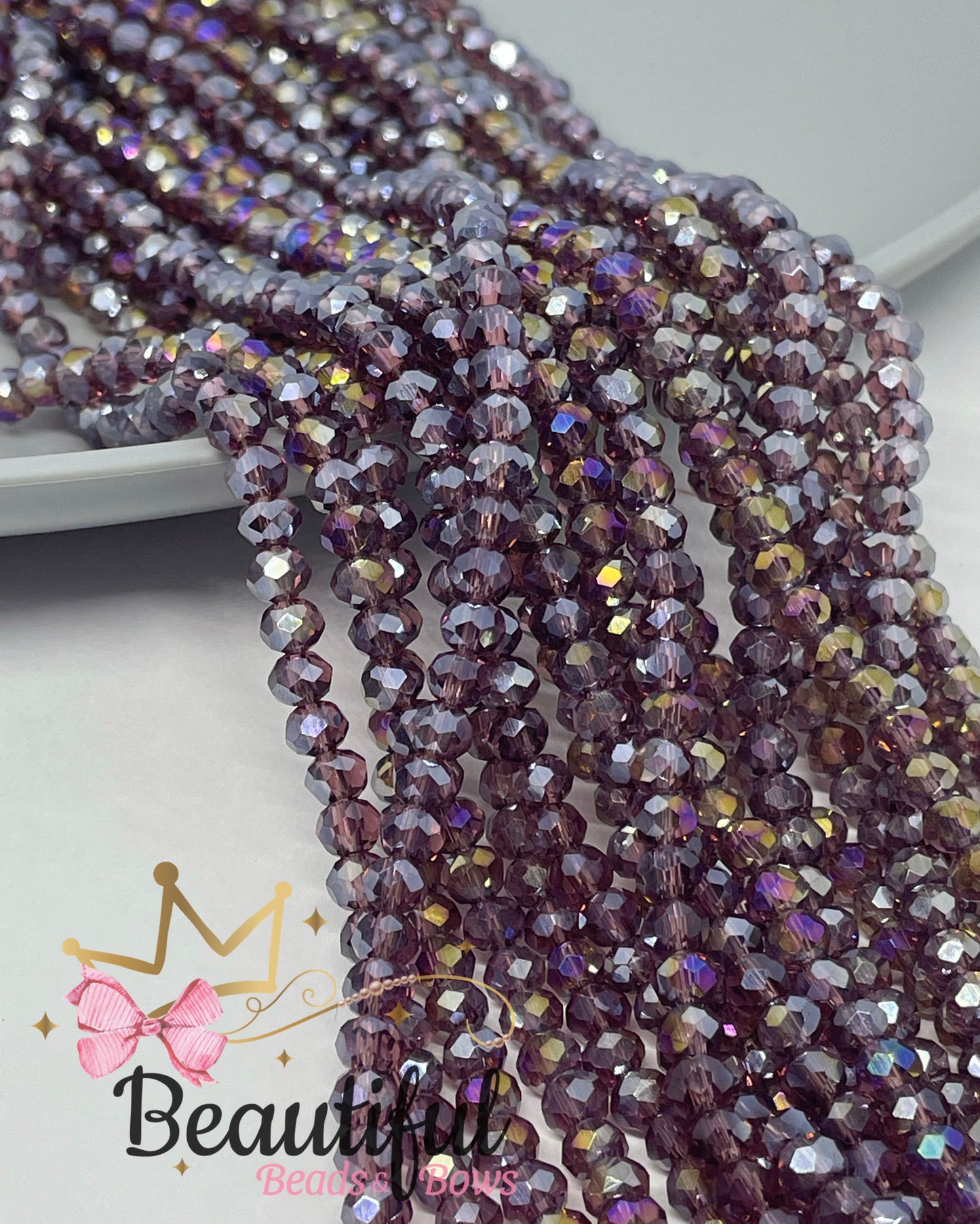 Cristal Rondelle 4mm