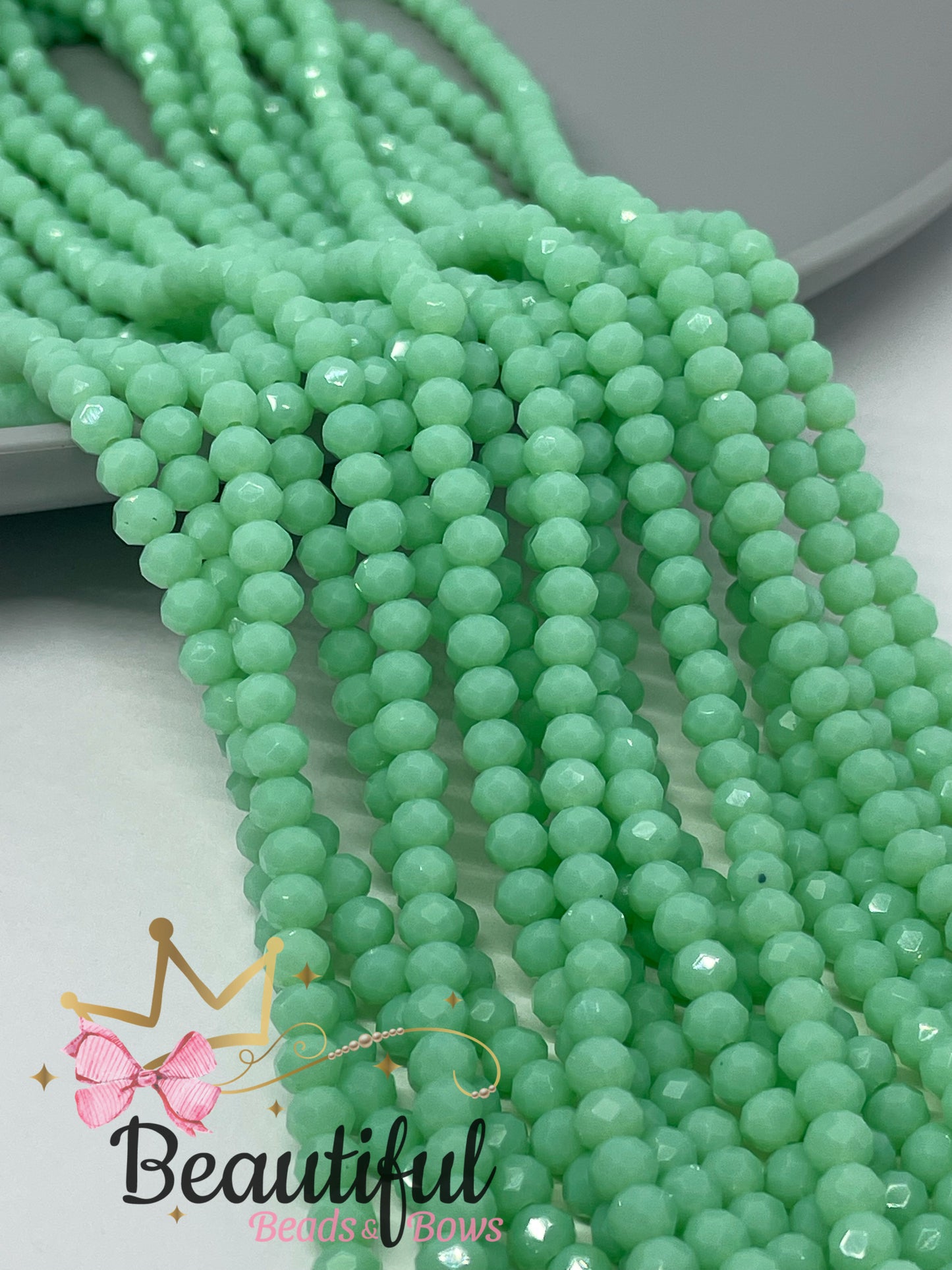 Cristal Rondelle 4mm