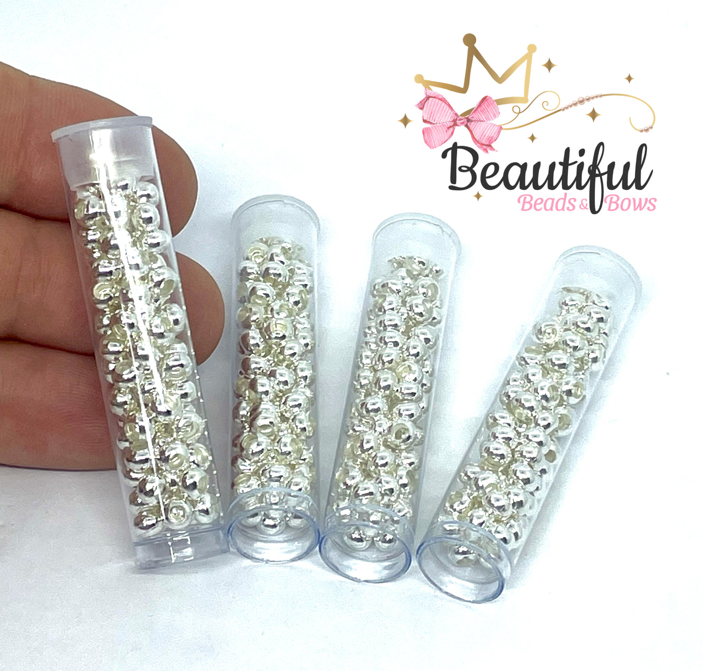 6/0 y 8/0 Metal Seed Bead (tubito pequeño)