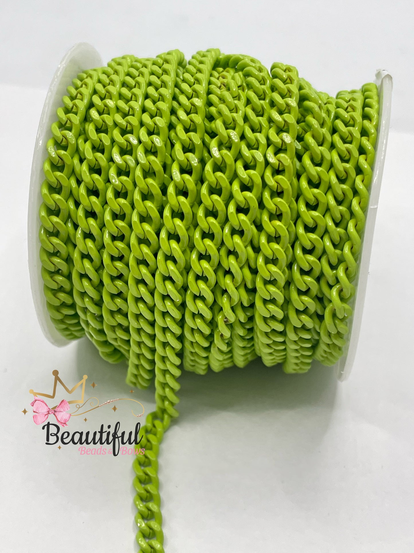 Enamel Cuban Style Chain Ft.