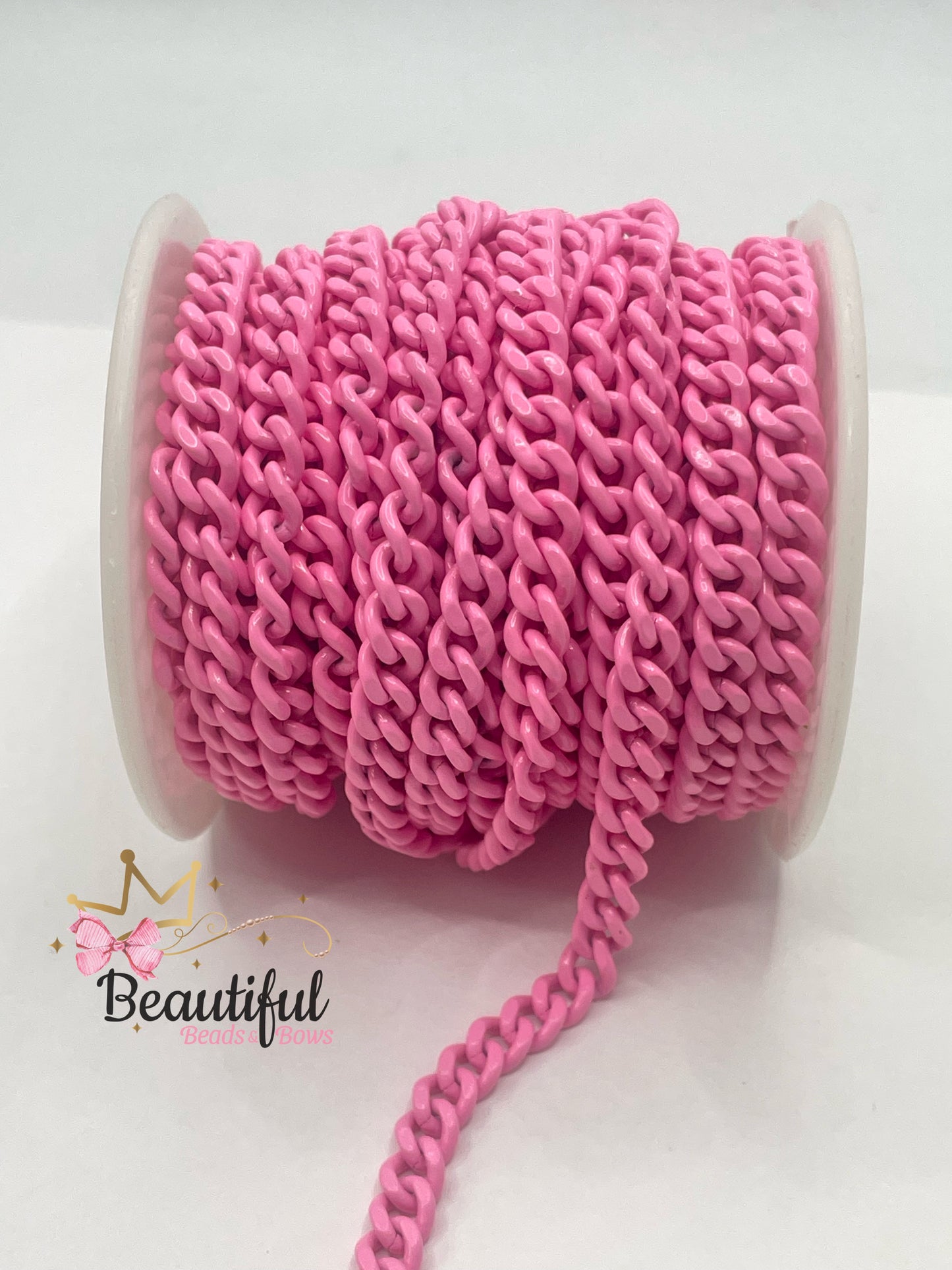 Enamel Cuban Style Chain Ft.