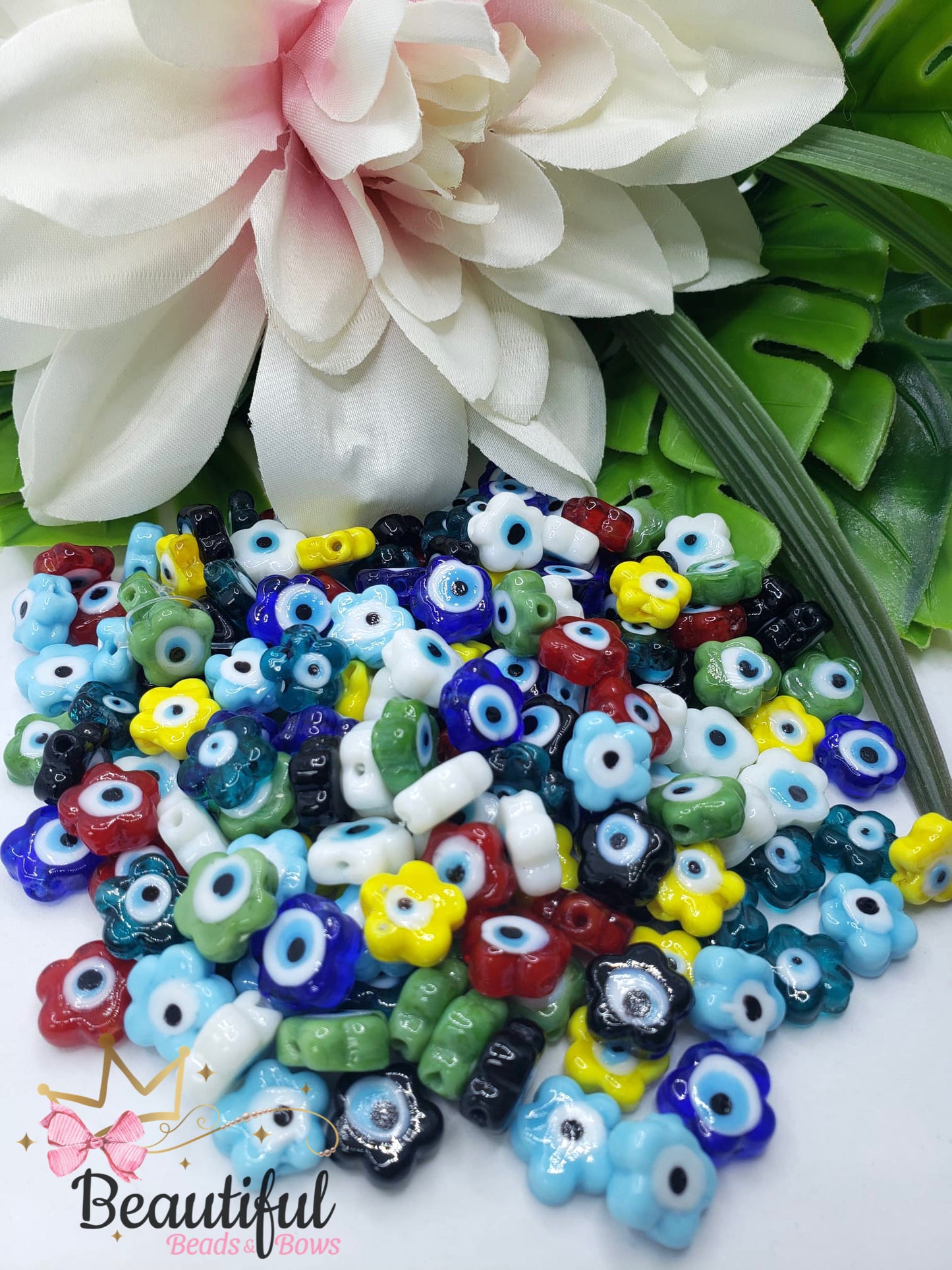 Murano Flower Beads