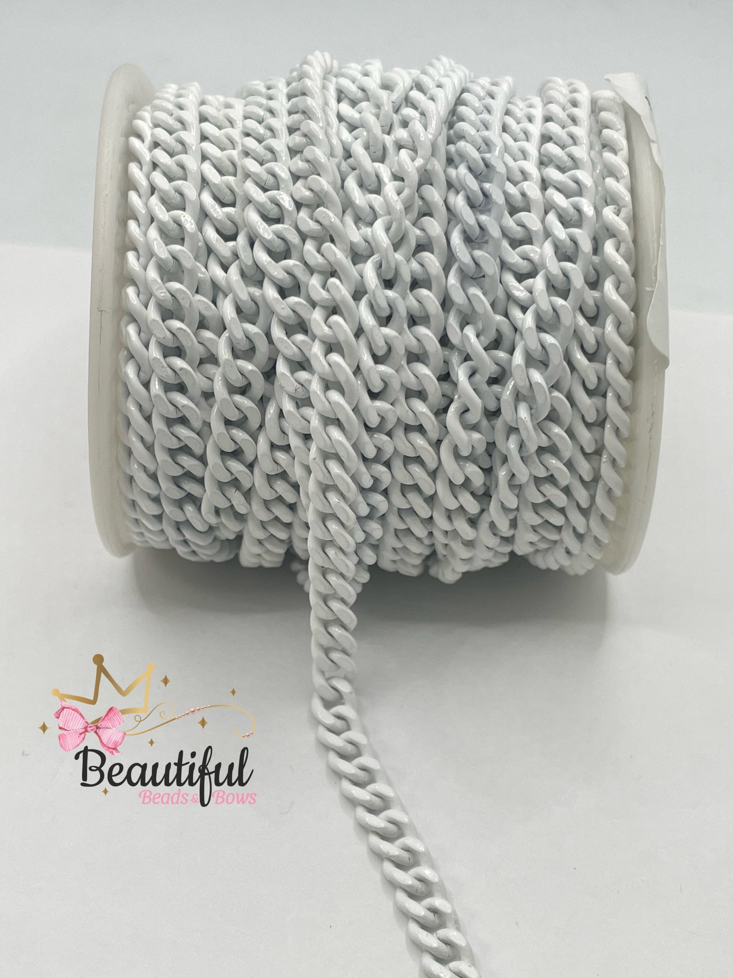 Enamel Cuban Style Chain Ft.